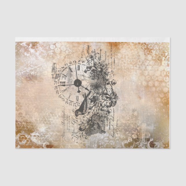 Französische Ephemodelle Seidenpapier (Vorderseite)