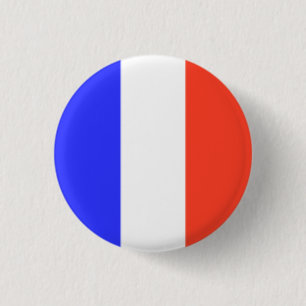 Französische Flagge Button