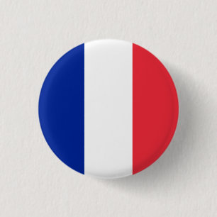 Französische Flagge, Flagge Button