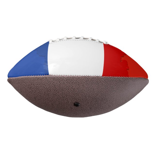 Französische Flagge Football (Gedreht 270)