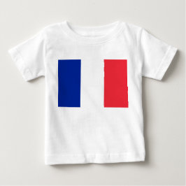 Französische Flagge (Frankreich) Baby T-shirt