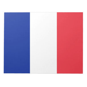 Französische Flagge (Frankreich) Notizblock