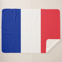 Französische Flagge (Frankreich) Sherpadecke