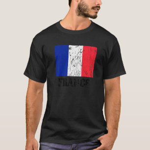 Französische Flagge: Frankreichs Flagge T-Shirt