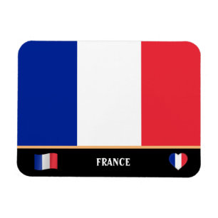 Französische Flagge / Französisches Land / Frankre Magnet