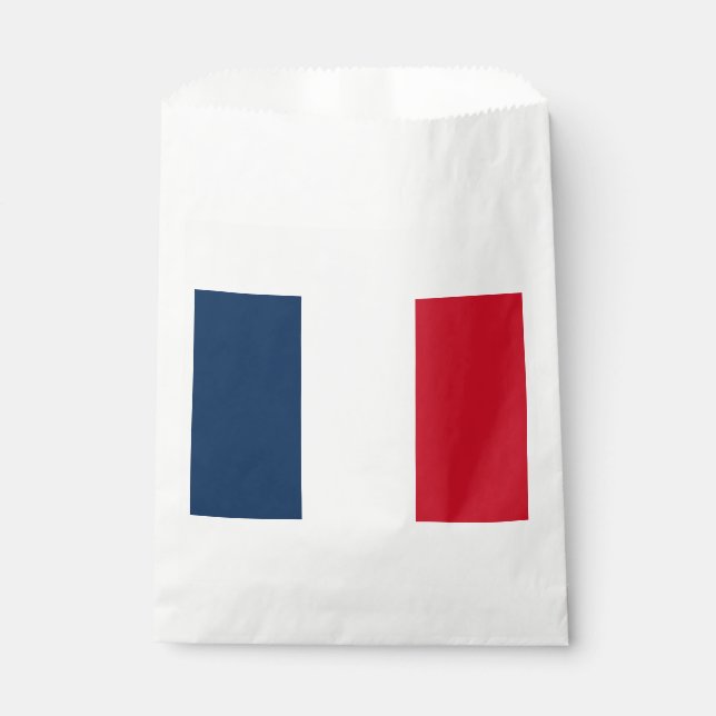 Französische Flagge Geschenktütchen (Vorderseite)