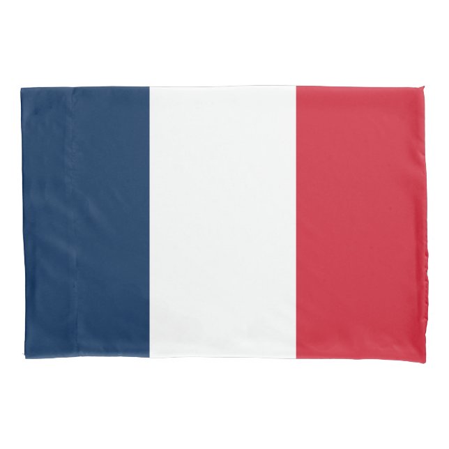 Französische Flagge Kissenbezug (Vorderseite)