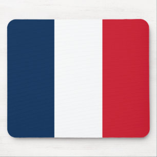Französische Flagge Mousepad