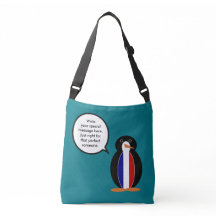 Französische Flagge Sprechende Ms Penguin Personal