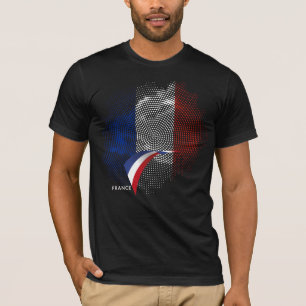 Französische Flagge T-Shirt