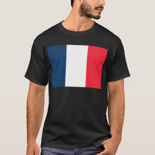 Französische Flagge T-Shirt