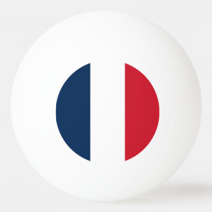 Französische Flagge Tischtennisball