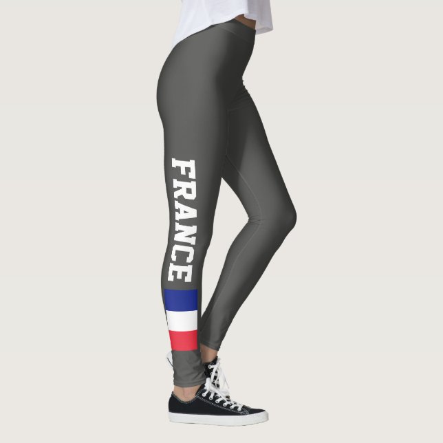 Französische Flaggen-Leggings für Leggings (Rechts)