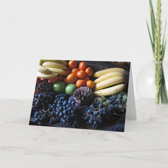 Französische Frucht Karte (Vorderseite)