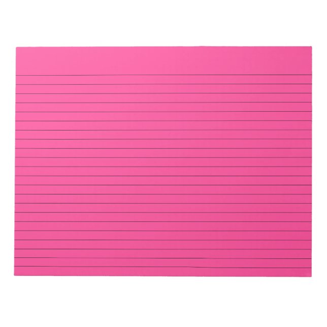 Französische Fuchsien-linierte Landschaft Notizblock (Vorderseite)