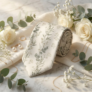 Französische Garten-Toile-Botanik Krawatte