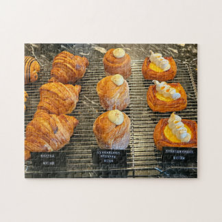 Französische Gebäck-Puzzle, 28 cm x 36 cm, 252 Tei Puzzle