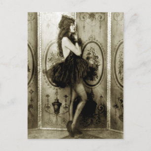 Französische Girls Foto Postkarten