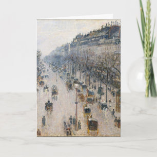 Französische Grußkarte Karte