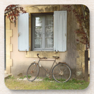 Französische Haus Hartplastik Untersetzer