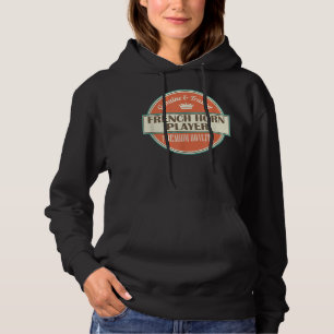 Französische Horn-Player-Musik1 Hoodie