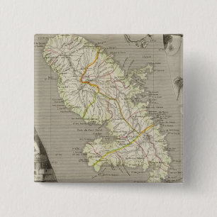 Französische Kolonien Martinique Button