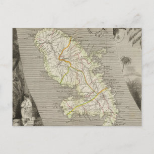 Französische Kolonien Martinique Postkarte