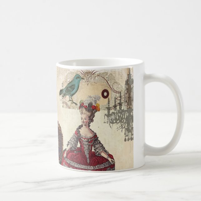 Französische Königin Marie Antoinette Kaffeetasse (Rechts)