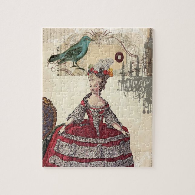Französische Königin Marie Antoinette Puzzle (Vertikal)