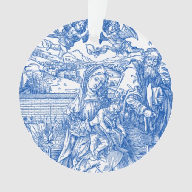 Französische Krippe Ornament (Vorderseite)