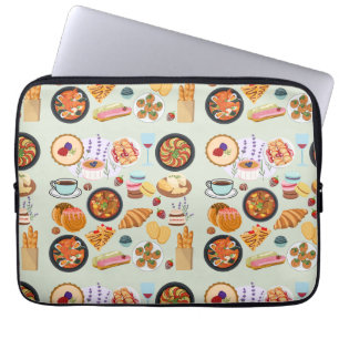 Französische Küche Laptopschutzhülle