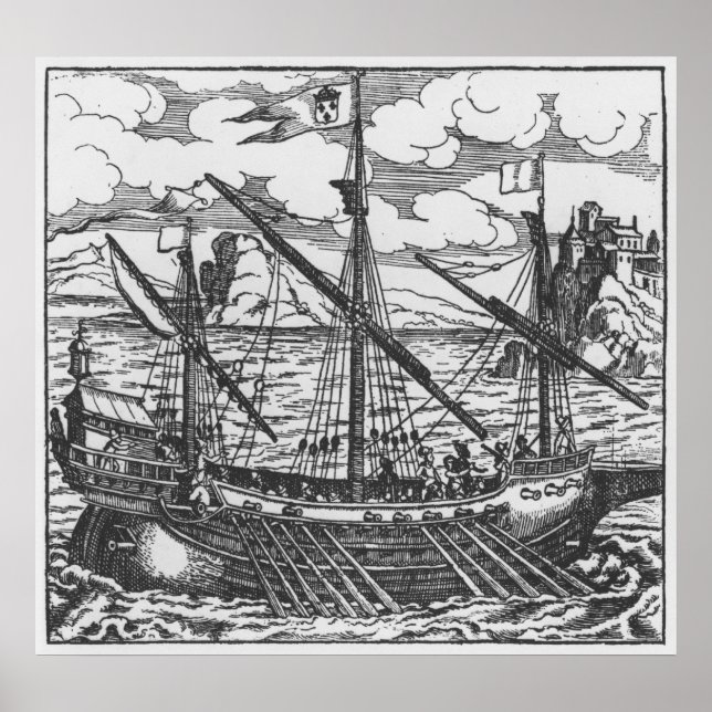 Französische Küche Poster (Vorne)