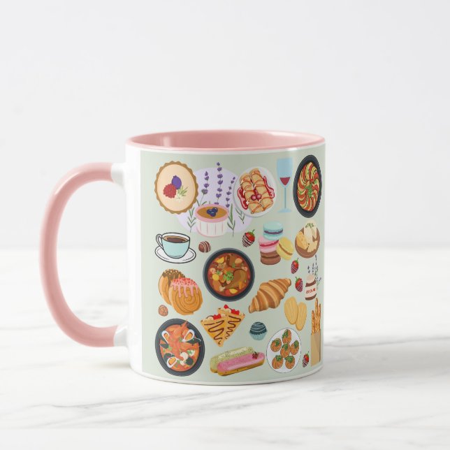 Französische Küche Tasse (Links)