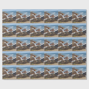 Französische Küste in der Vendée Geschenkpapier