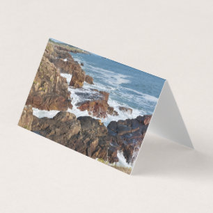 Französische Küste in der Vendée Visitenkarten