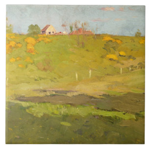 Französische Landschaft des ländlichen Raums (von  Fliese