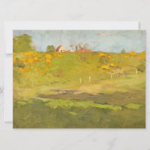 Französische Landschaft des ländlichen Raums (von