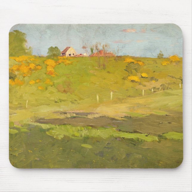 Französische Landschaft des ländlichen Raums (von  Mousepad (Vorne)