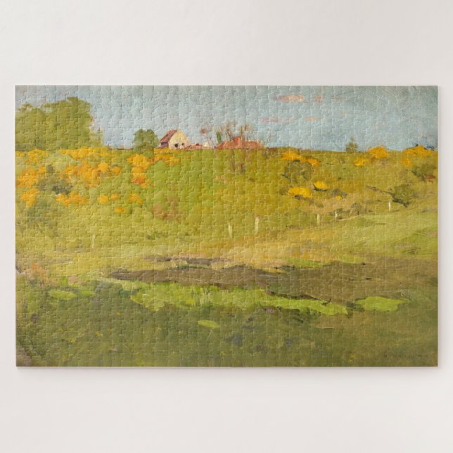 Französische Landschaft des ländlichen Raums (von  Puzzle (Horizontal)