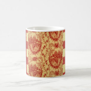 Französische Landtoilette Barnyard-Hähne-Kaffeetas Kaffeetasse