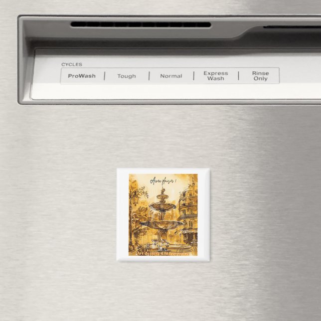 Französische Lebenskunst Lyon  Magnet (In Situ (Geschirrspüler))