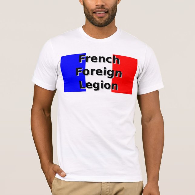 Französische Legion T-Shirt (Vorderseite)
