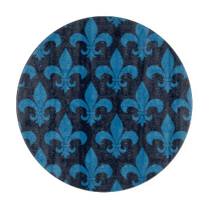Französische Lilie Pattern Classic Schneidebrett