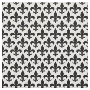 Französische Lilie Pattern Classic Stoff