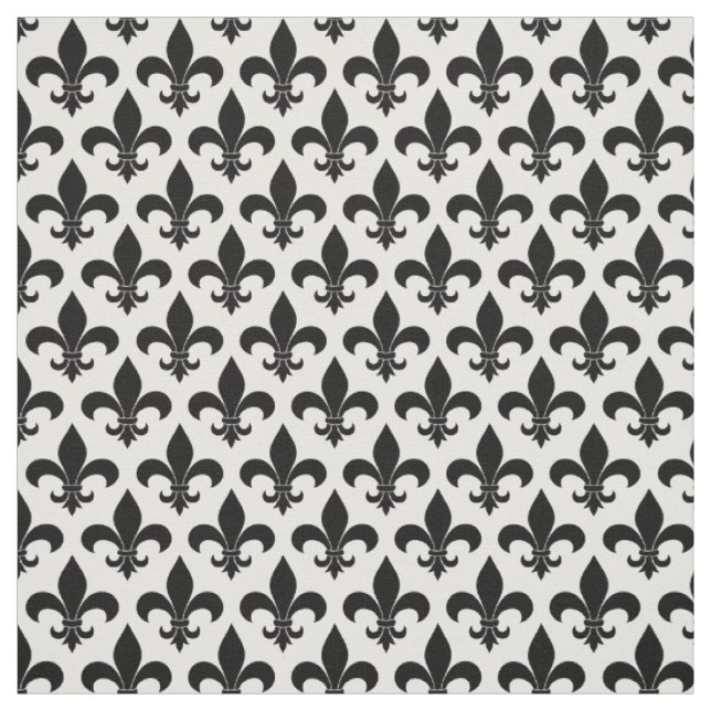 Französische Lilie Pattern Classic Stoff (Muster)