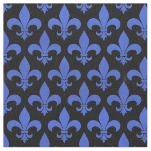 Französische Lilie Pattern Classic Stoff