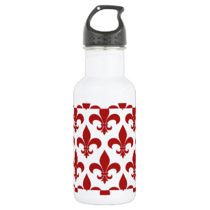 Französische Lilie Pattern Classic Trinkflasche