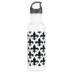 Französische Lilie Pattern Trinkflasche