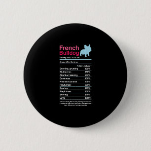 Französische Liste der Inhaltsstoffe von Bulldog Button