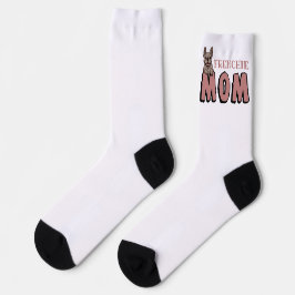 Französische Mama Bulldog Lover Socken